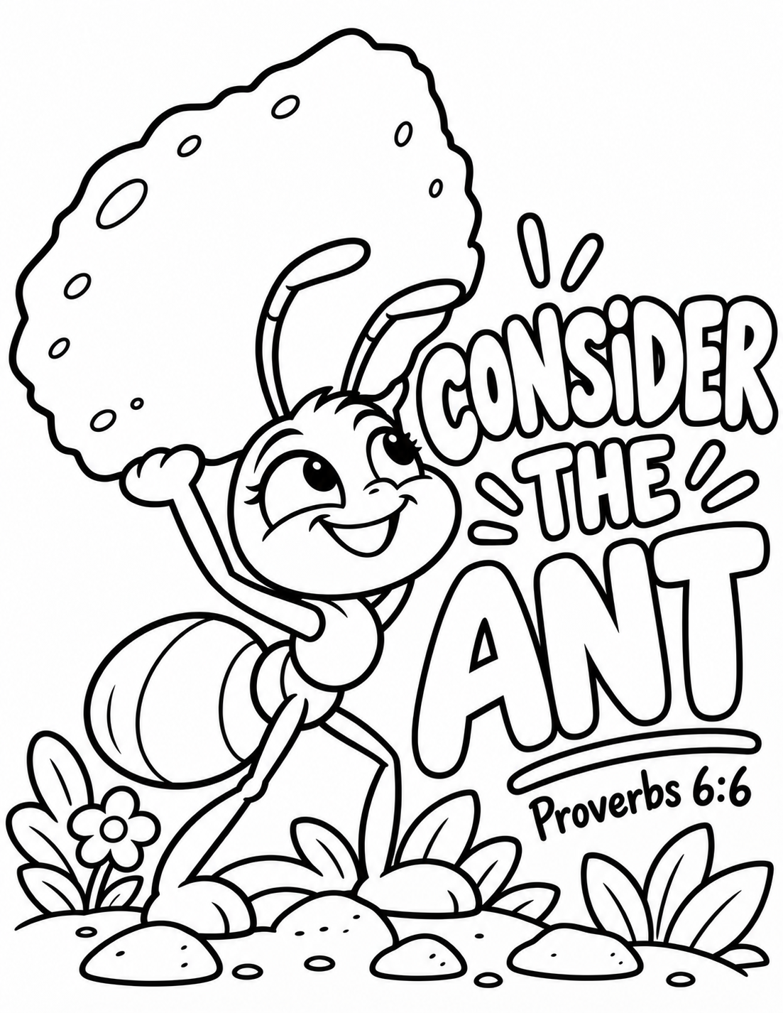 Annie the Ant from Adventures in Faith Forest