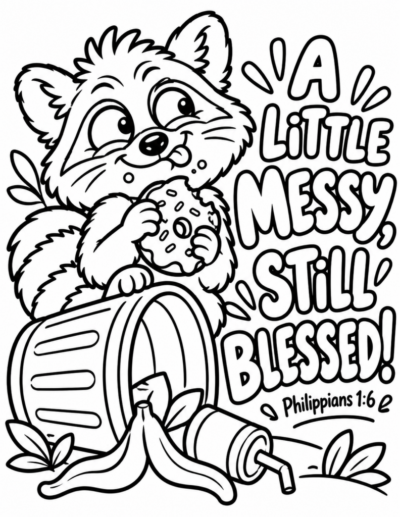 Coloring Sheets for Adventures in Faith Forest